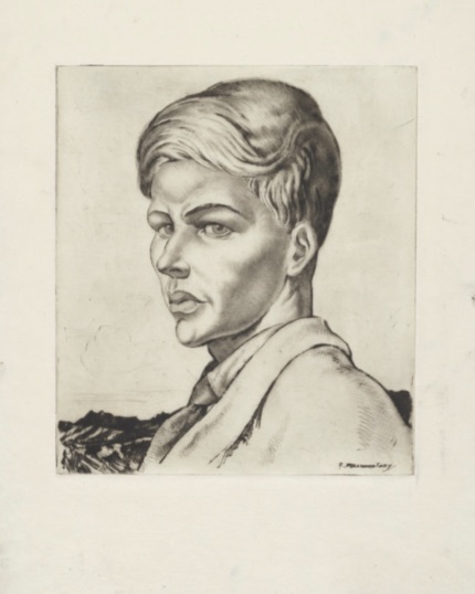 Portrait of Jim Wigley by F. Millward Grey. C 1935